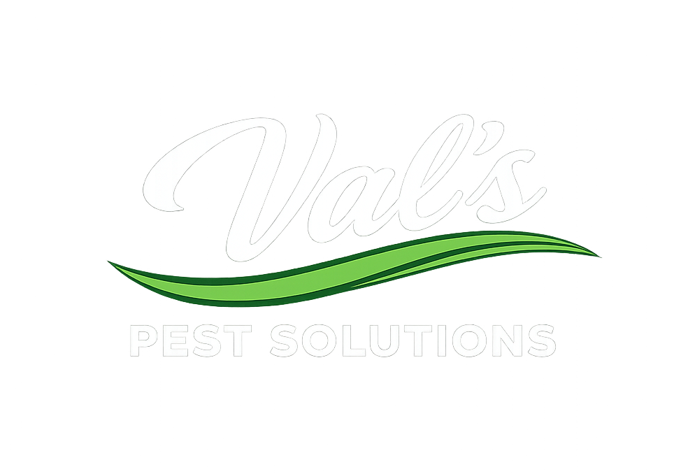 Val's Pest Solutions pest control company logo
